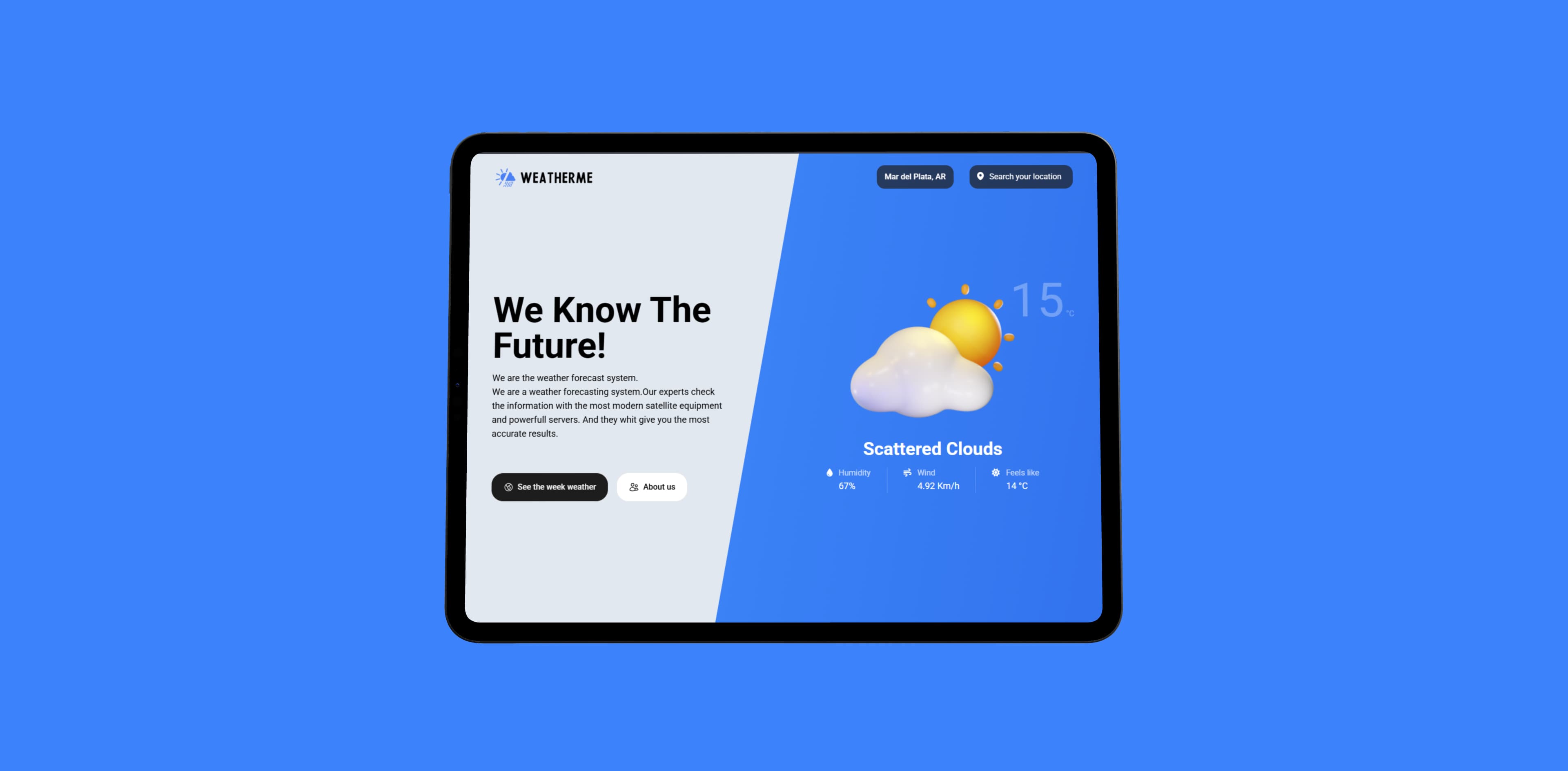 WeatherMe
